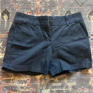 J. Crew Dark Blue Women's Bermudas